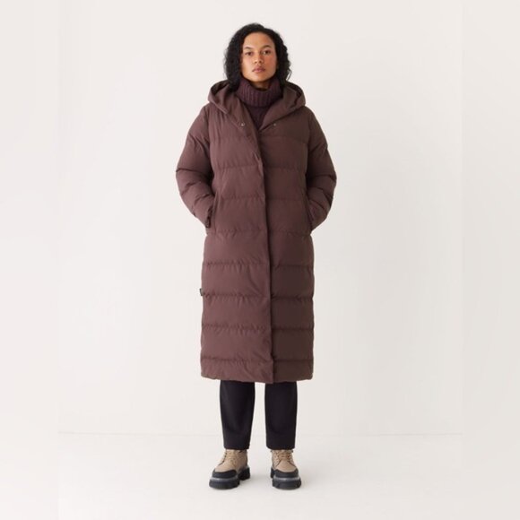 Frank & Oak Highland Long Puffer Coat - Picture 1 of 7